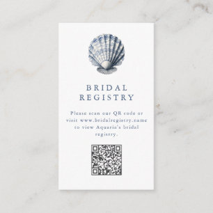 Fresh off the Market - Coastal Market Bridal  Encl Enclosure Card