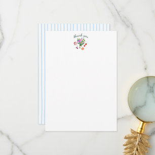 FRESH OFF THE MARKET Cute Custom Bridal Shower Thank You Card