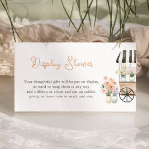 Fresh off the Market Display Shower Enclosure Card