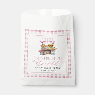 Fresh Off The Market Farmers Market Bridal Shower Favour Bags