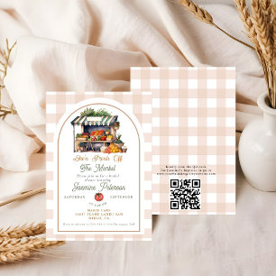 Fresh Off The Market Farmers Market Bridal Shower Invitation