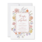 Fresh off the Market Floral Bridal Shower