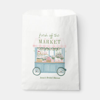 Fresh Off The Market Floral Farmer's Bridal Shower Favour Bags