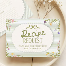 Fresh off the market floral stripes Recipe request