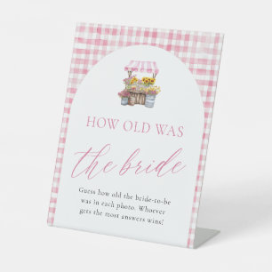 Fresh Off The Market How Old Was The Bride Sign