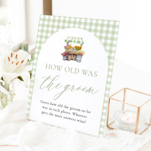 Fresh Off The Market How Old Was The Groom Sign (Fresh Off The Market How Old Was The Groom Sign)