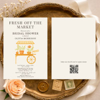 Fresh Off the Market QR Code Bridal Shower