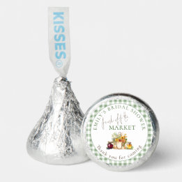 Fresh Off The Market Sage Gingham Bridal Shower