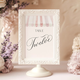 Fresh Off the Market Table Number Twelve