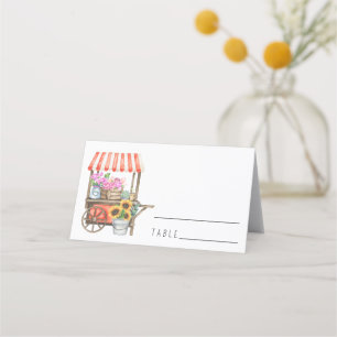 Fresh Off the Market - Wedding place cards