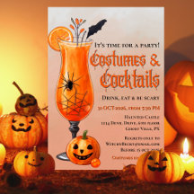 Fresh Orange Costumes & Cocktails Halloween Party