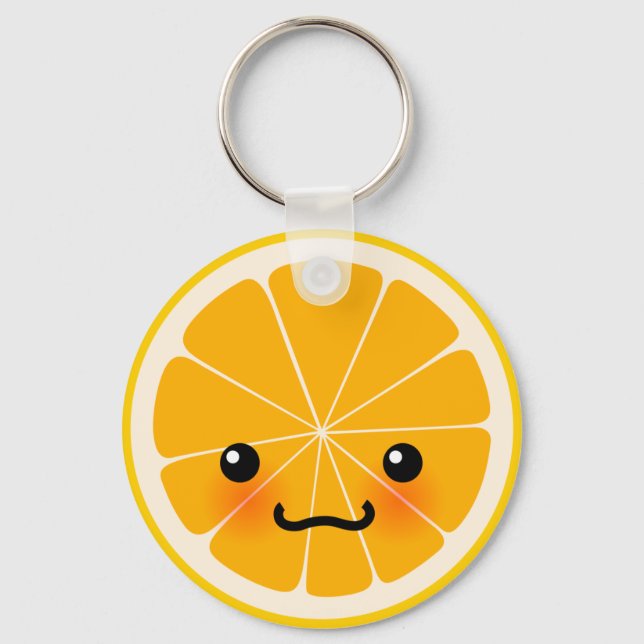Fresh Orange Keychain (Front)