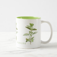 FRESH OREGANO Lime Two-Tone Mug