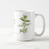 FRESH OREGANO Tall White Mug