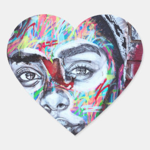 Fresh oxygen heart sticker