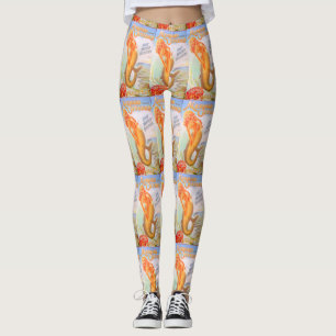 fresh oyster mermaids leggings