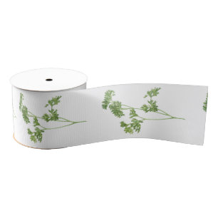 FRESH PARSLEY 3" Wide Grosgrain Ribbon