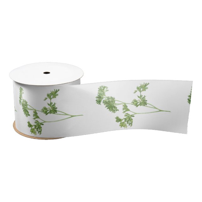 FRESH PARSLEY 3" Wide Satin Ribbon (Spool)