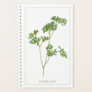 FRESH PARSLEY 5.5x8.5 Planner / Calendar