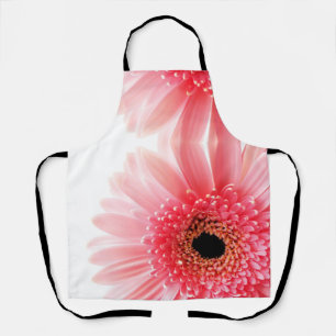 Fresh Pink Gerbera Daisy Photograph Apron