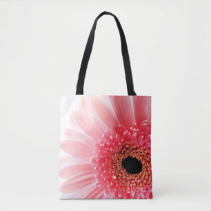 Fresh Pink Gerbera Daisy Photograph Tote Bag