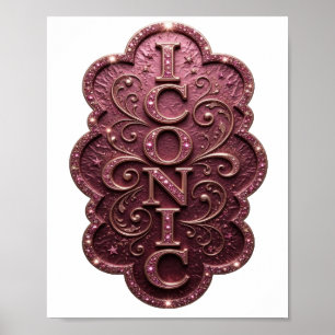 Fresh Pink ICONIC Print