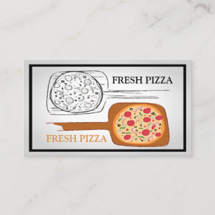 Fresh Pizza Business Card