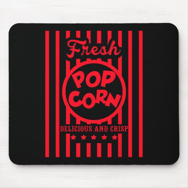 FRESH Popcorn Costume for Halloween  Mouse Mat (Front)