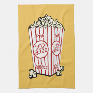 Fresh Popcorn Tea Towel