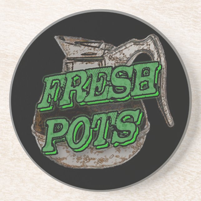 Fresh Pots Coaster (Front)