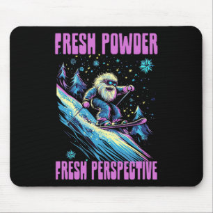 Fresh Powder Fresh Perspective  Mouse Mat
