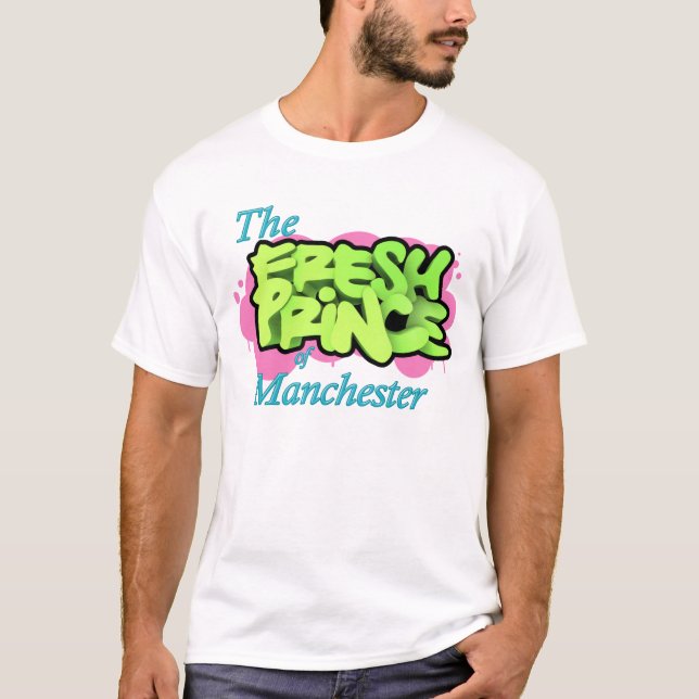 Fresh Prince of Manchester T-shirt (Front)