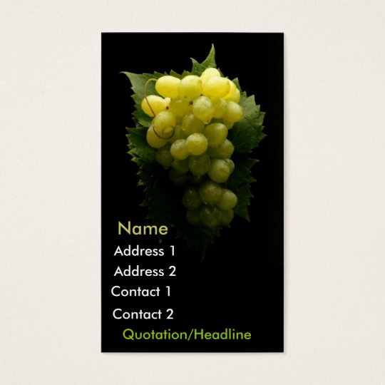 Fresh Produce Business Card