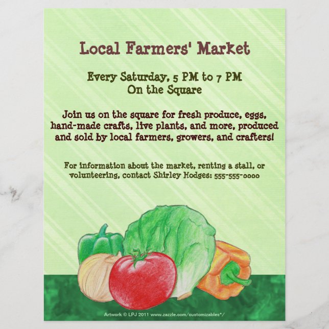 Fresh Produce Flyer (Front)
