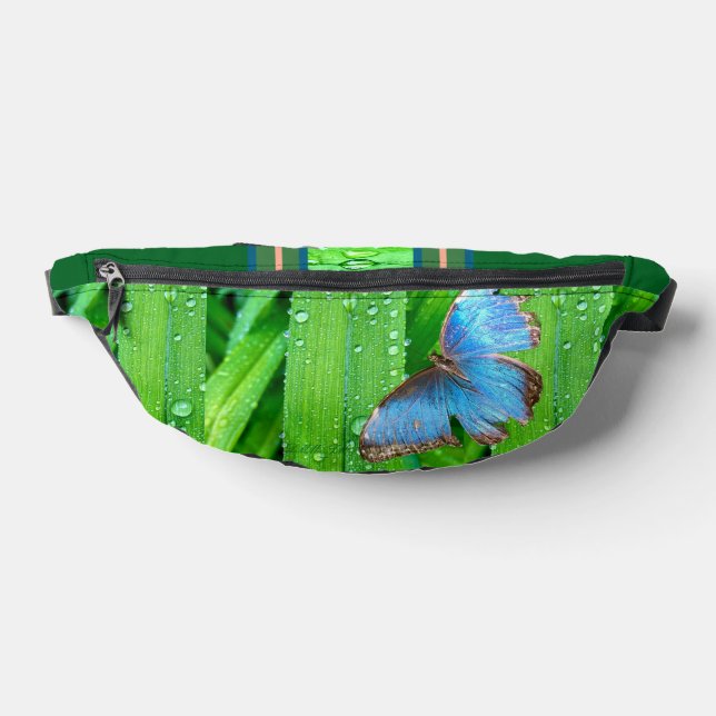 Fresh rain with butterfly fanny pack. bum bags (Lay Down)