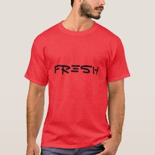 FRESH - Red/ Blk T-Shirt