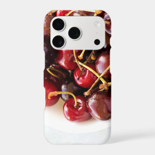 Fresh Red Cherries in a Bowl Photograph