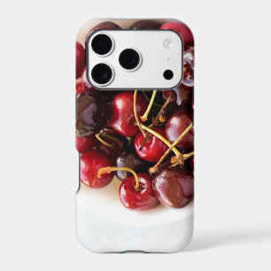 Fresh Red Cherries in a Bowl Photograph