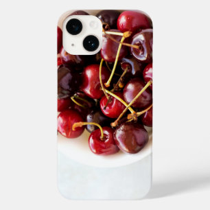 Fresh Red Cherries in a Bowl Photograph Case-Mate iPhone 14 Case