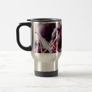 Fresh Red Cherries Photograph Travel Mug