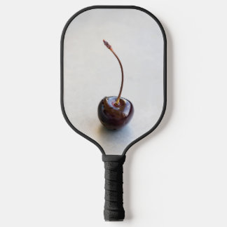 Fresh Red Cherry Photography Pickleball Paddle