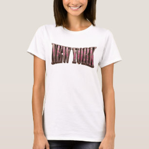 Fresh Red NEW YORK Shirt Design