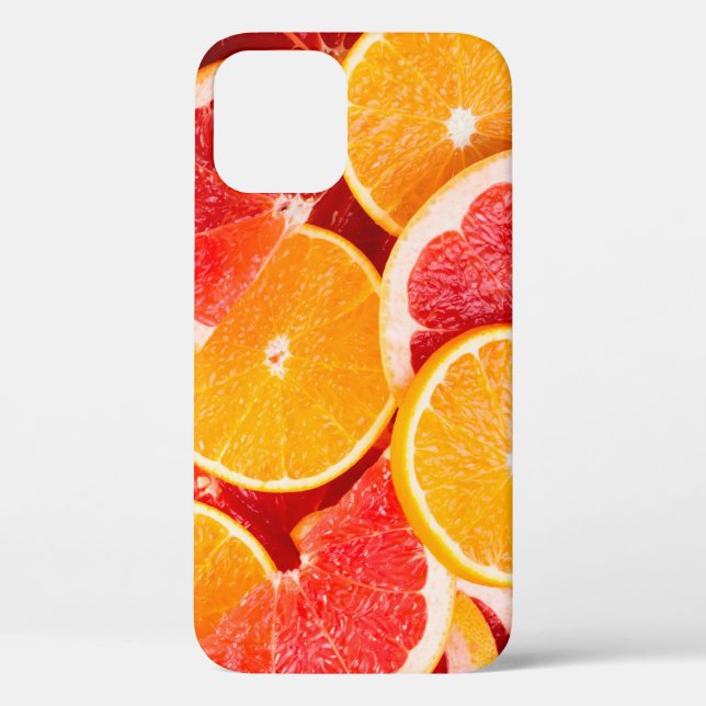 Fresh ripe orange and grapefruit backgroundbackgro Case-Mate iPhone case (Back)