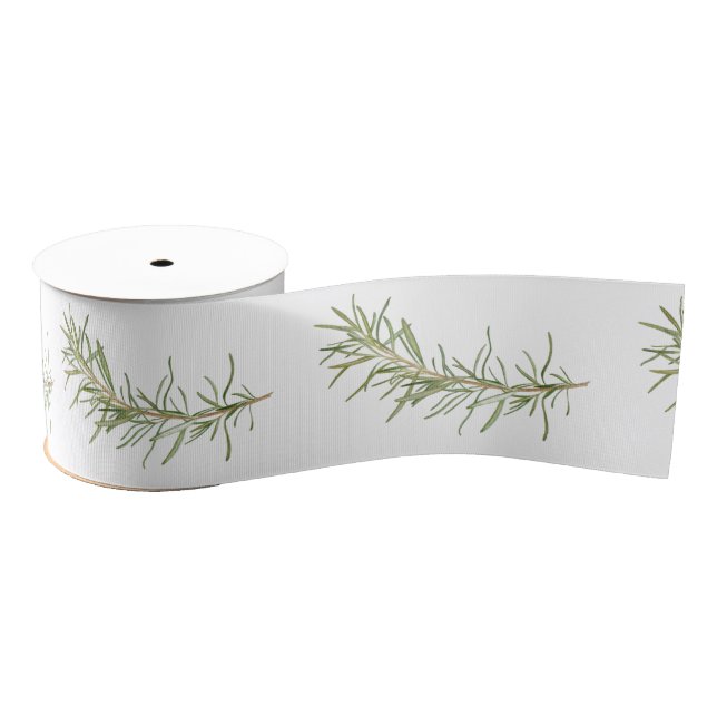 FRESH ROSEMARY 3" Wide Grosgrain Ribbon (Spool)
