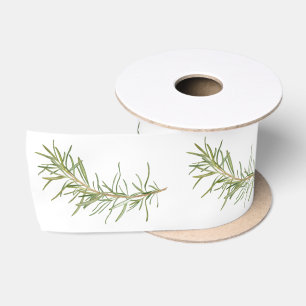 FRESH ROSEMARY 3" Wide Satin Ribbon