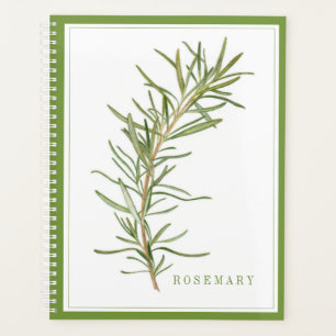 FRESH ROSEMARY 8.5x11 Planner / Green