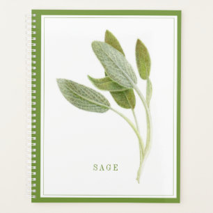 FRESH SAGE 8.5x11 Planner / Green