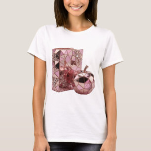 Fresh Silver ABSTRACT ART Statement Design T-Shirt