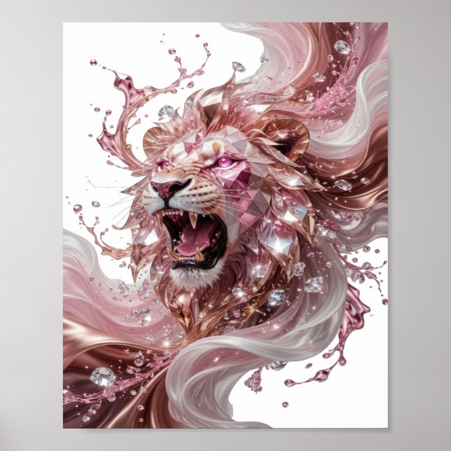 Fresh Silver LION KING Print (Front)