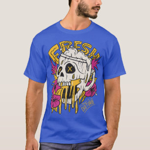 Fresh skeleton  drunk alcohol  T-Shirt